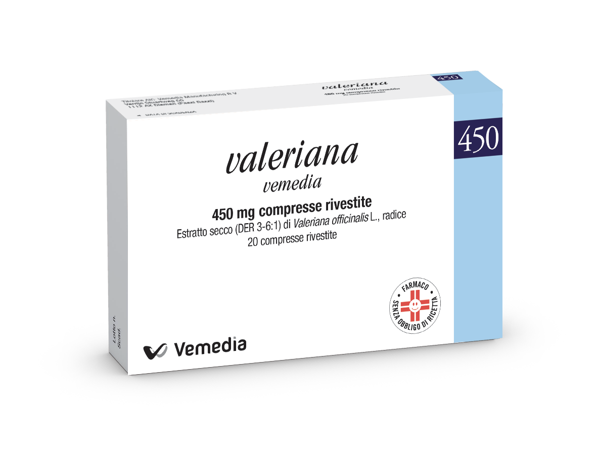 VALERIANA VEMEDIA*20CPR RIV450 - Magnumfarma.it
