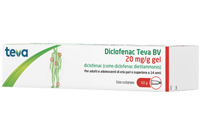 DICLOFENAC TEVA*GEL 60G 20MG/G - Magnumfarma.it