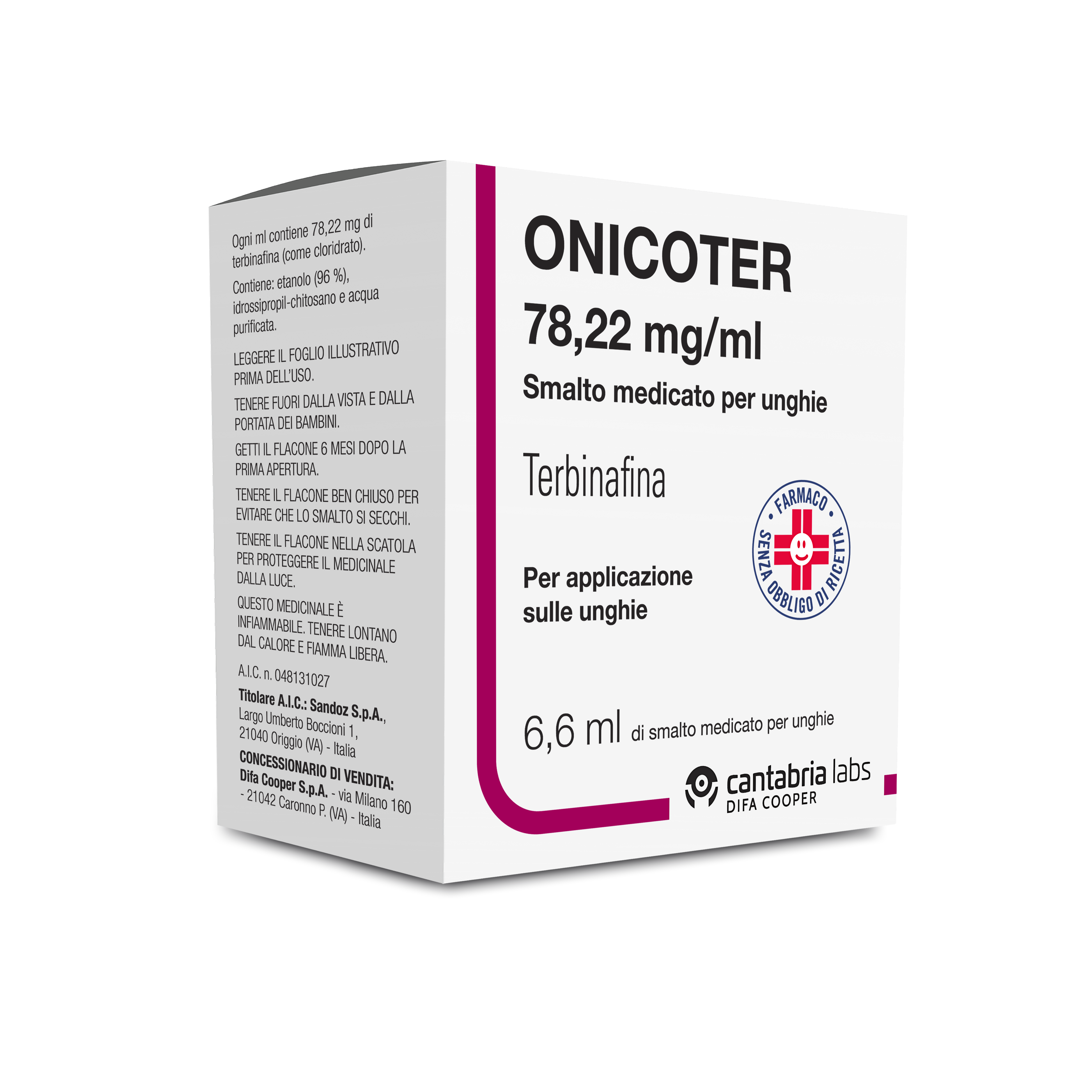 ONICOTER*SMALTO MED 1FL 6,6ML - Magnumfarma.it