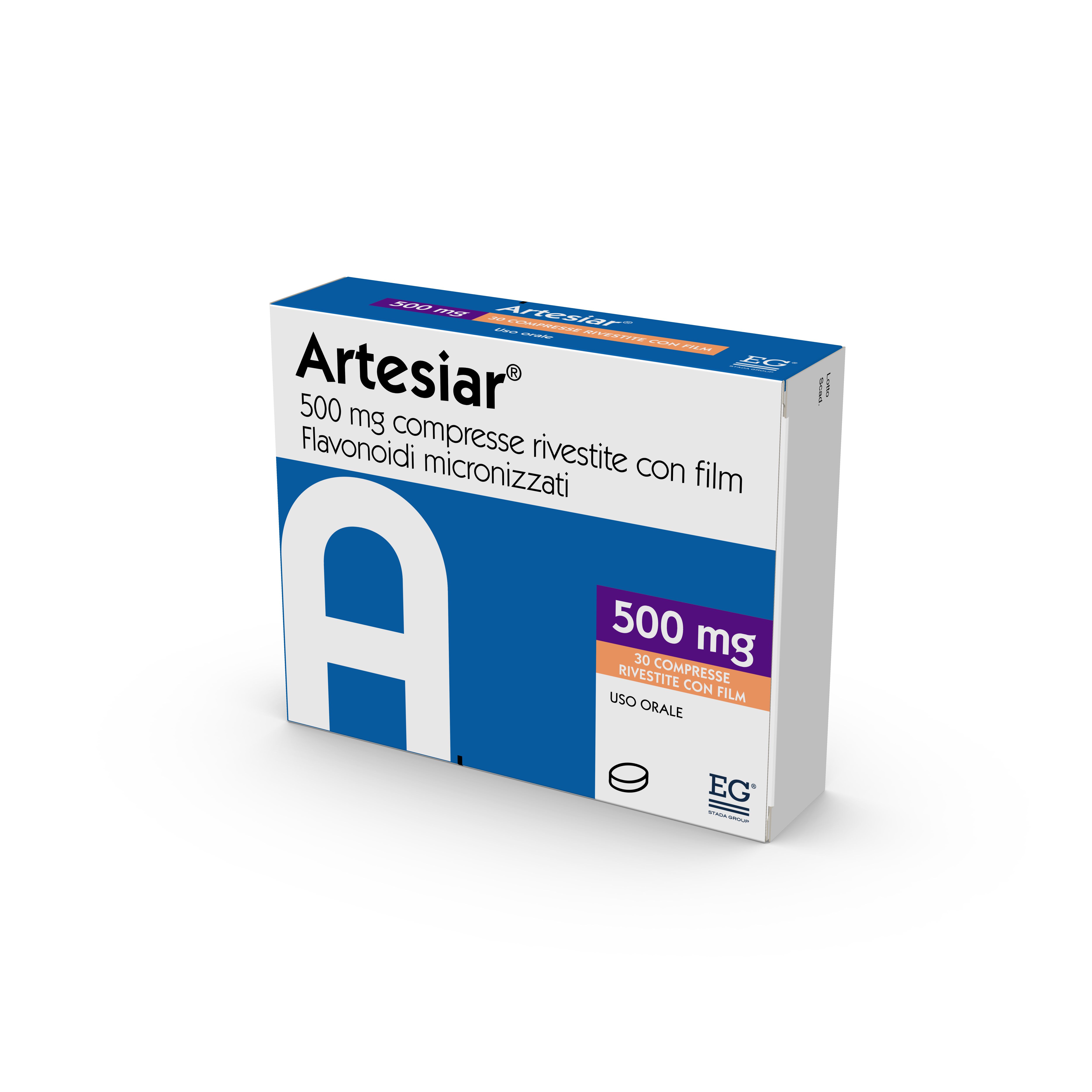 ARTESIAR*30CPR RIV 500MG - Magnumfarma.it