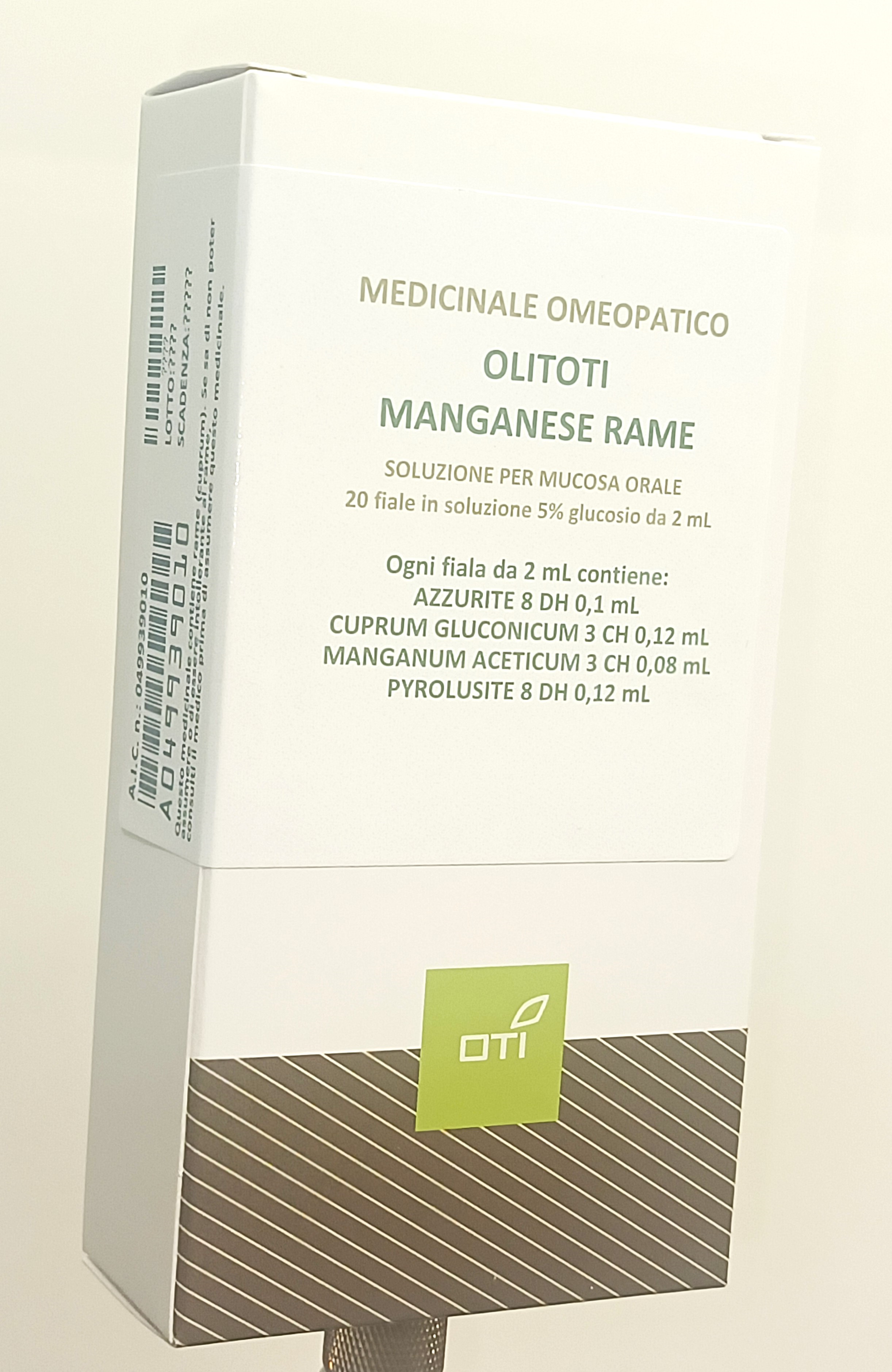 OLITOTI MANGANESE RAME*OS 20F - Magnumfarma.it