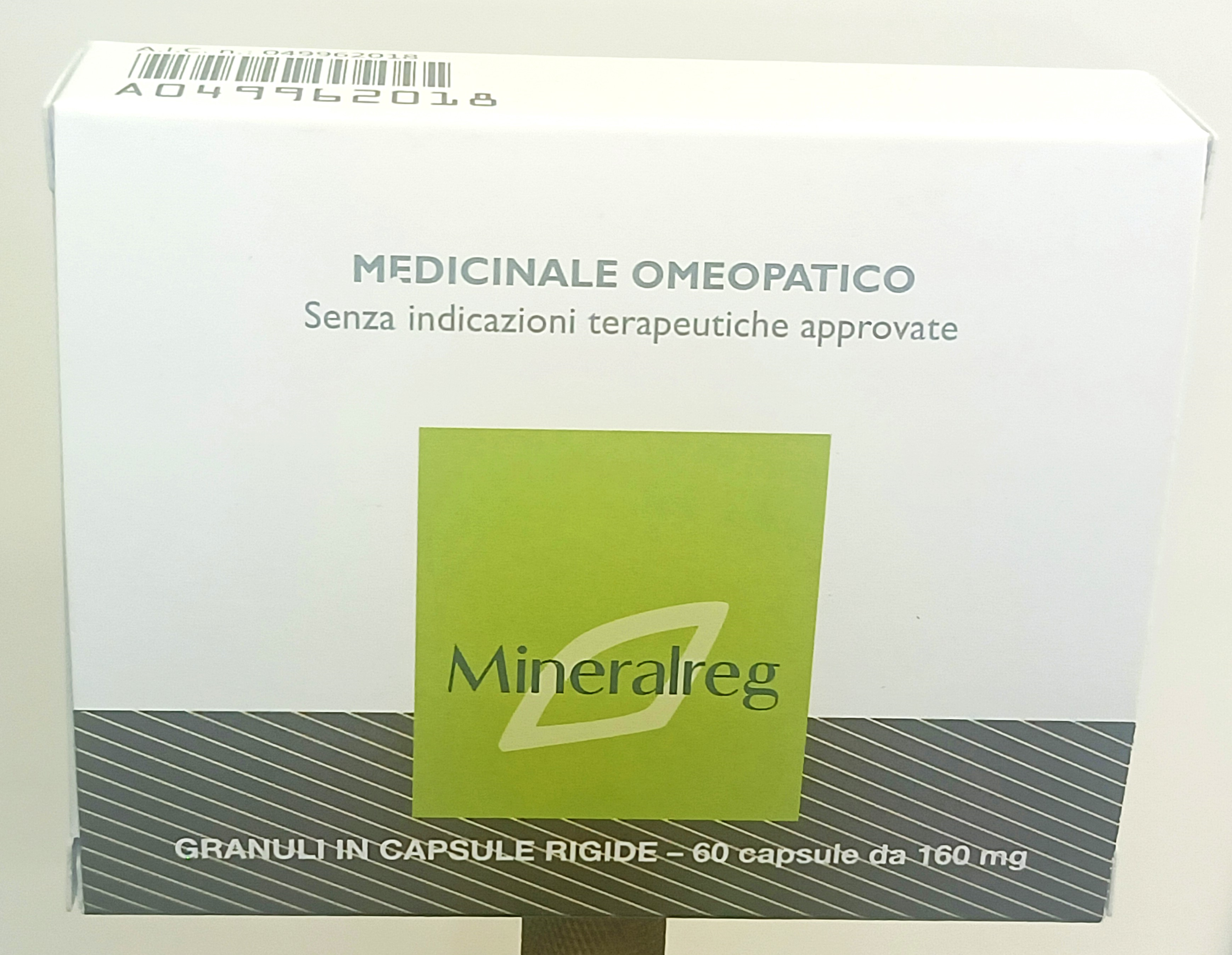 MINERALREG*60CPS 160MG - Magnumfarma.it