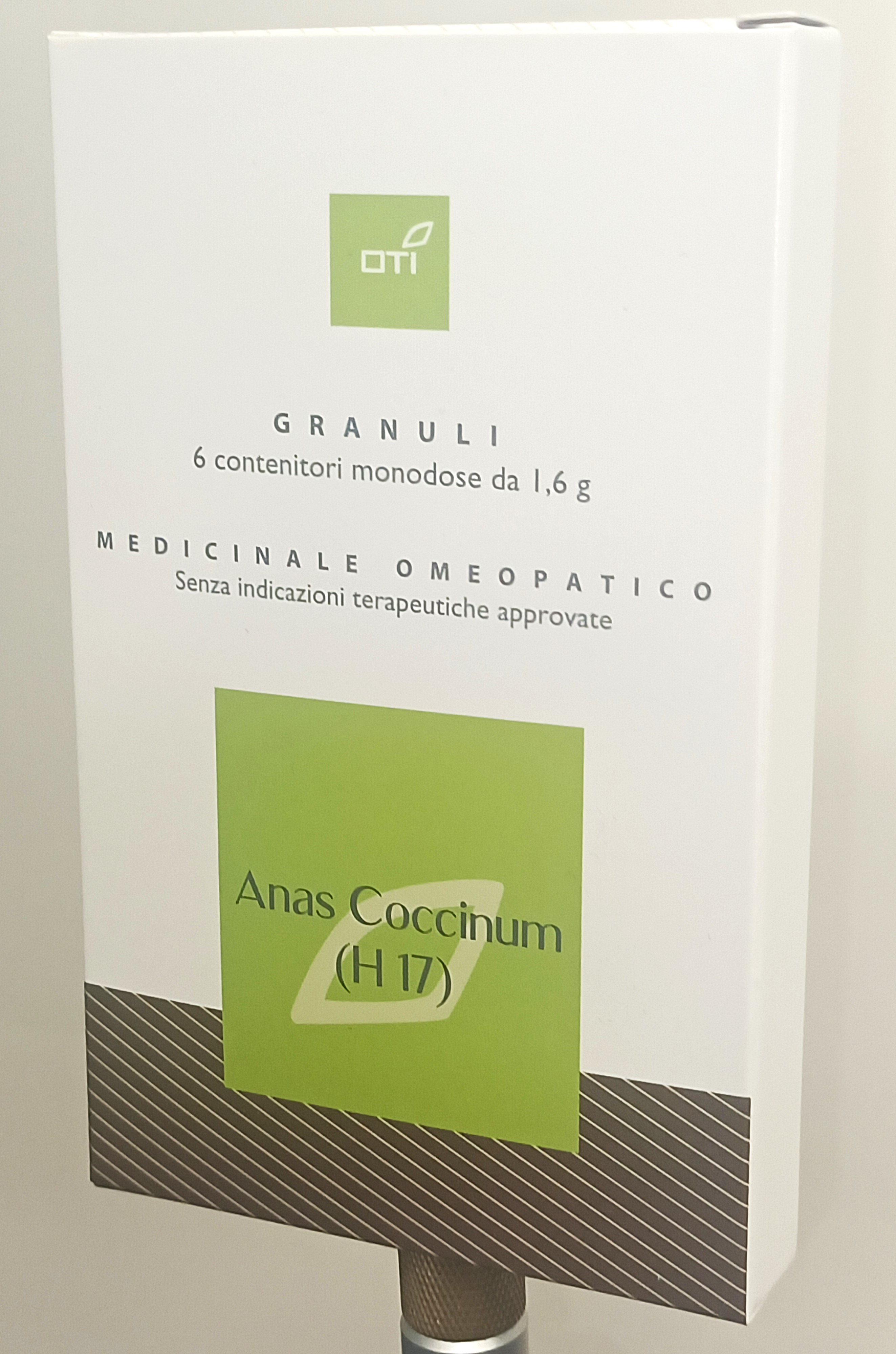 ANAS COCCINUM H17*6 MONOD 1,6G - Magnumfarma.it