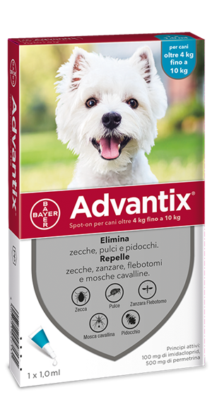 ADVANTIX SPOT ON*1PIP 4-10KG - Magnumfarma.it