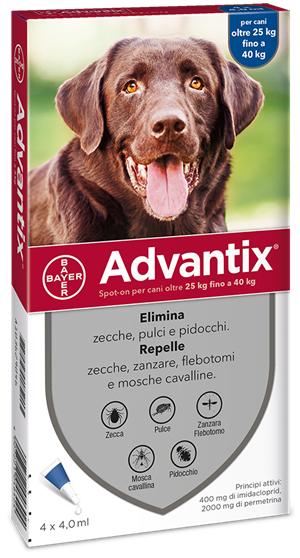 ADVANTIX SPOT ON*4PIP 25-40KG - Magnumfarma.it