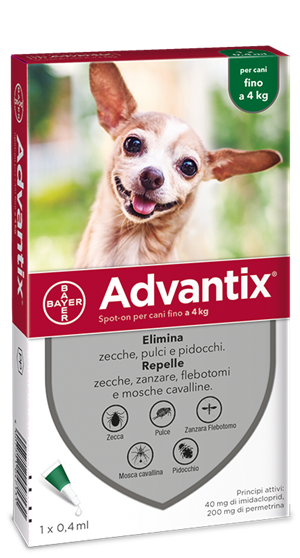 ADVANTIX SPOT ON*1PIP 0-4KG - Magnumfarma.it