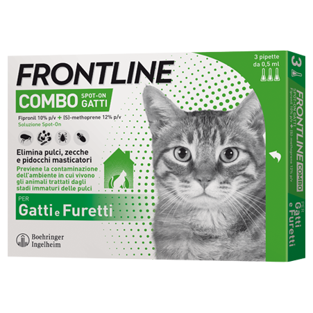 FRONTLINE COMBO*3PIP GATTI/FUR - Magnumfarma.it