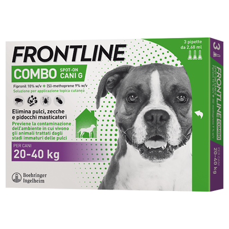 FRONTLINE COMBO*3PIP 20-40KG C - Magnumfarma.it
