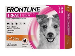 FRONTLINE TRI-ACT*6PIP 5-10KG - Magnumfarma.it