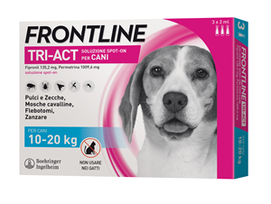 FRONTLINE TRI-ACT*3PIP 10-20KG - Magnumfarma.it