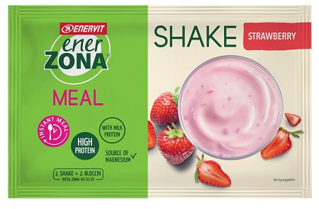 ENERZONA INSTANT MEAL FRAGOLA YOGHURT 1 BUSTA DA 50 GRAMMI - Magnumfarma.it