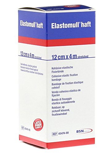 BENDA ELASTICA AUTOADESIVA ELASTOMULL HAFT COMPRESSIONE FORTE 12X400 CM - Magnumfarma.it