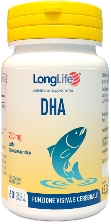 LONGLIFE DHA 250 MG 60 PERLE - Magnumfarma.it