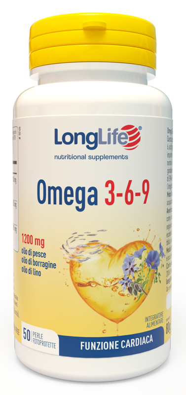 LONGLIFE OMEGA 3-6-9 50 PERLE FOTOPROTETTE - Magnumfarma.it