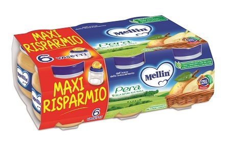 MELLIN OMOGENEIZZATO PERA 100 G 6 PEZZI - Magnumfarma.it