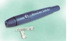 PENNA PUNGIDITO ACCU-CHEK SOFTCLIX + 25 LANCETTE SOFTCLIX + MANUALE DI UTILIZZO - Magnumfarma.it