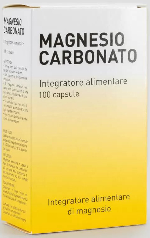 MAGNESIO CARBONATO 100 CAPSULE - Magnumfarma.it