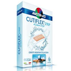 CEROTTO MASTER-AID CUTIFLEXMED STRIP TRASPARENTE IMPERMEABILE SUPPORTO IN POLIURETANO SUPER 10 PEZZI - Magnumfarma.it