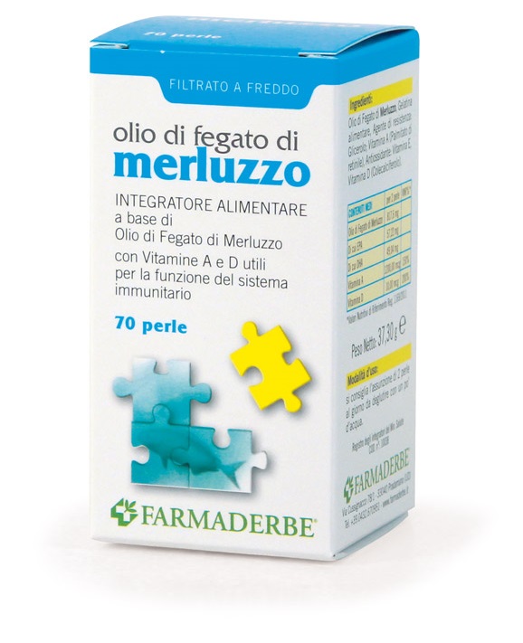 OLIO DI FEGATO DI MERLUZZO 70 PERLE - Magnumfarma.it