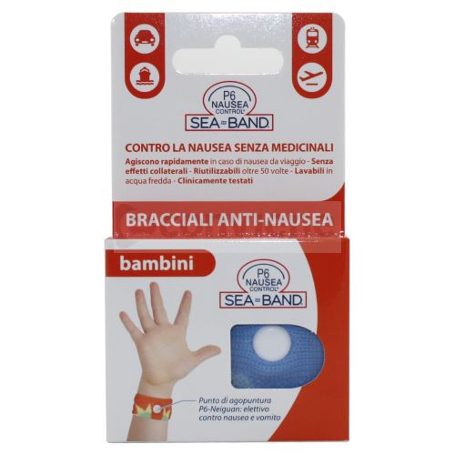 BRACCIALE ANTI NAUSEA PER BAMBINI P6 NAUSEA CONTROL 2 PEZZI - Magnumfarma.it