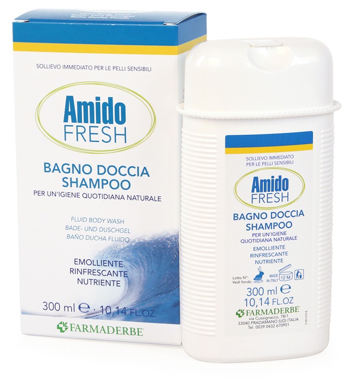 AMIDO FRESH BAGNO DOCCIA SHAMPOO 300 ML - Magnumfarma.it