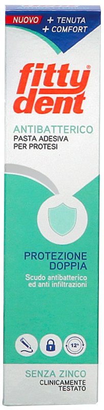 FITTYDENT ANTIBATTERICO PASTA ADESIVA DENTIERA NUOVA FORMULA40 G - Magnumfarma.it