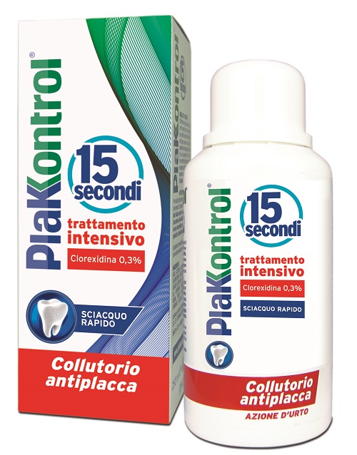 PLAKKONTROL 15 SECONDI COLLUTORIO 250 ML - Magnumfarma.it