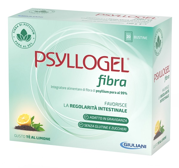 PSYLLOGEL FIBRA TE LIMONE 20 BUSTINE - Magnumfarma.it