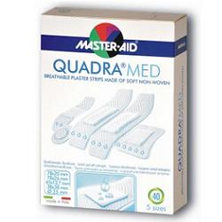 CEROTTO MASTER-AID QUADRA DERMOATTIVO FORMATI ASSORTITI 40 PEZZI - Magnumfarma.it