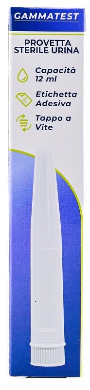 PROVETTA STERILE PER URINA 12ML GAMMADIS - Magnumfarma.it