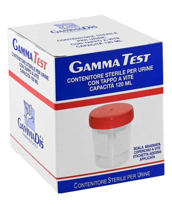 CONTENITORE STERILE PER LA RACCOLTA URINA 120 ML GAMMADIS - Magnumfarma.it