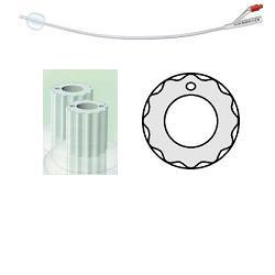 CATETERE VESCICALE IN SILICONE PROFILCATH PLUS SCANALATO 2 VIE CH18 LUNGHEZZA 31 CM PUNTA CILINDRICA 2 FORI CONTRAPPOSTI PALLONCINO 5 ML 1 PEZZO - Magnumfarma.it