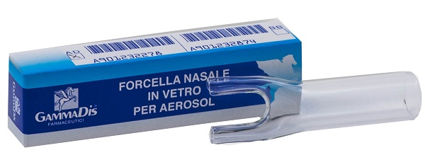 FORCELLA IN VETRO MODELLO DA BAMBINO RICAMBIO PER AEROSOL - Magnumfarma.it