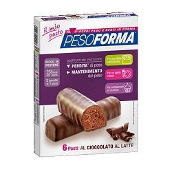 PESOFORMA BARRETTA CIOCCOLATO LATTE 12 X 31 G - Magnumfarma.it