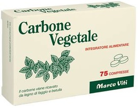 CARBONE VEGETALE 75 COMPRESSE - Magnumfarma.it