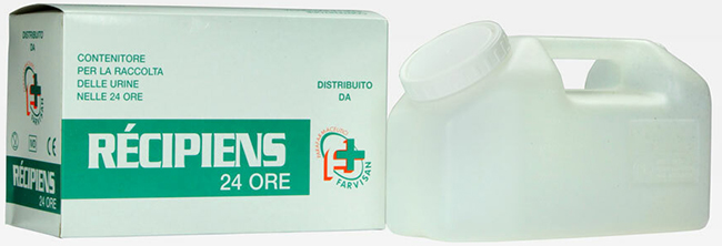 CONTENITORE PER URINA NELLE 24H - Magnumfarma.it