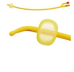 CATETERE FOLEY A MEDIA PERMANENZA  RUSCH GOLD PLUS A 2 VIE IN SILKOLATEX LATTICE-SILICONE PER ADULTO CH16 LUNGHEZZA 40 CM PUNTA CILINDRICA A 2 FORI PALLONCINO 5-15 ML 1 PEZZO - Magnumfarma.it