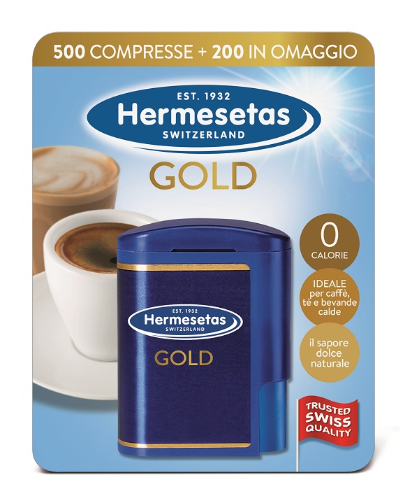 HERMESETAS GOLD 500+200 COMPRESSE 35 G - Magnumfarma.it