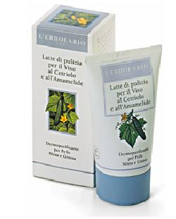 LATTE DI PULIZIA PER VISO CETRIOLO E AMAMELIDE 125 ML - Magnumfarma.it