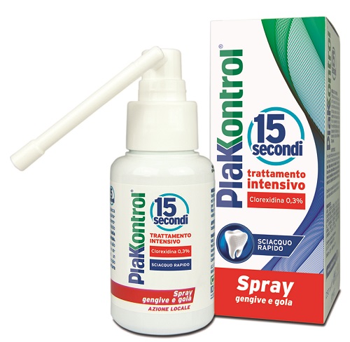 PLAKKONTROL 15 SECONDI COLLUTORIO SPRAY 50 ML - Magnumfarma.it