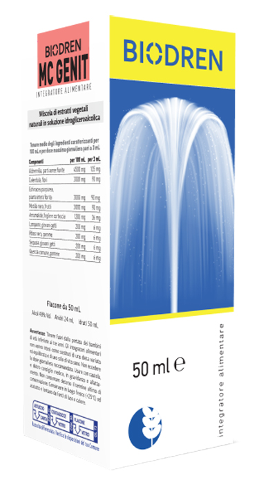 BIODREN MC GENIT SOLUZIONE IDROALCOLICA 50 ML - Magnumfarma.it