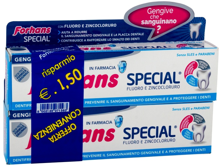 FORHANS SP DENTIF 2X75ML - Magnumfarma.it