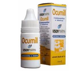 SOLUZIONE LUBRIFICANTE OCUMILL CAMOMILLA MALVA 15 ML - Magnumfarma.it