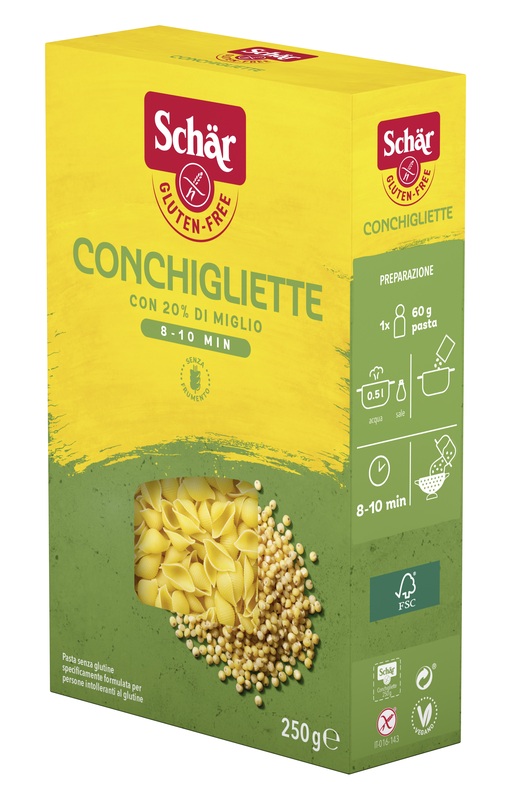 SCHAR CONCHIGLIETTE 250 G - Magnumfarma.it