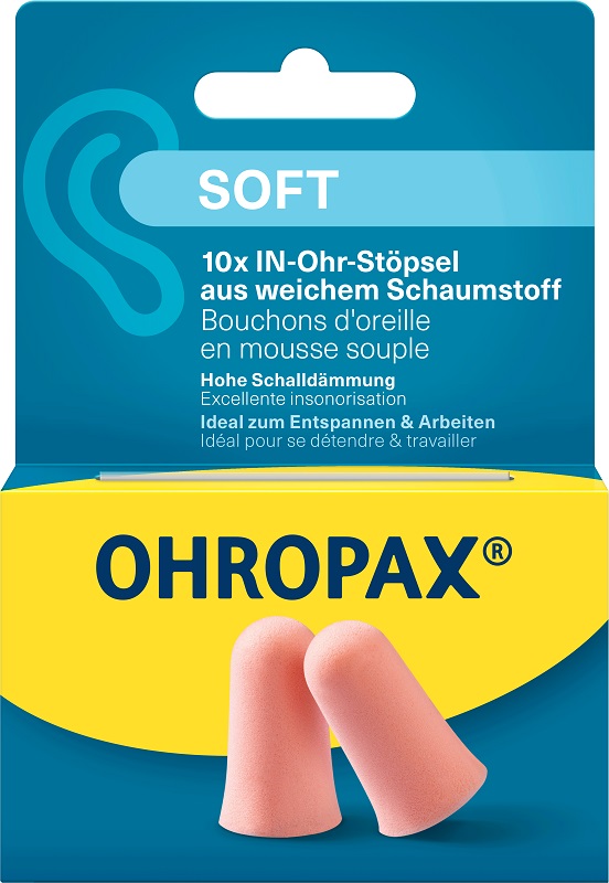 OHROPAX SOFT TAPPI AURICOLARI 10 PEZZI - Magnumfarma.it