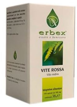 VITE ROSSA 100 CAPSULE 380MG - Magnumfarma.it