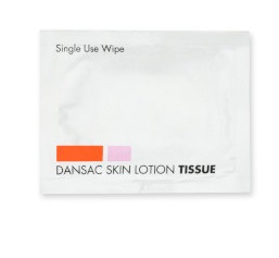 DANSAC SALVIETTA CON LOZIONE IGIENIZZANTE AREA PERISTOMALE 50 PEZZI - Magnumfarma.it
