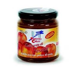 COMPOSTA DI PESCHE BIO CON POLPA DI MELA 320 G - Magnumfarma.it