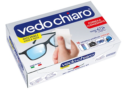 VEDOCHIARO OCCHIALI 16 SALVIETTE UMIDIFICATE - Magnumfarma.it