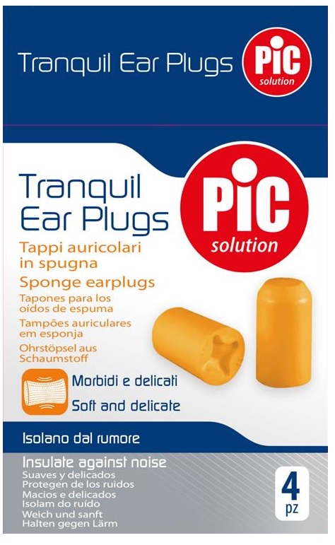 TAPPI AURICOLARI TRANQUIL IN SPUGNA 4 PEZZI - Magnumfarma.it